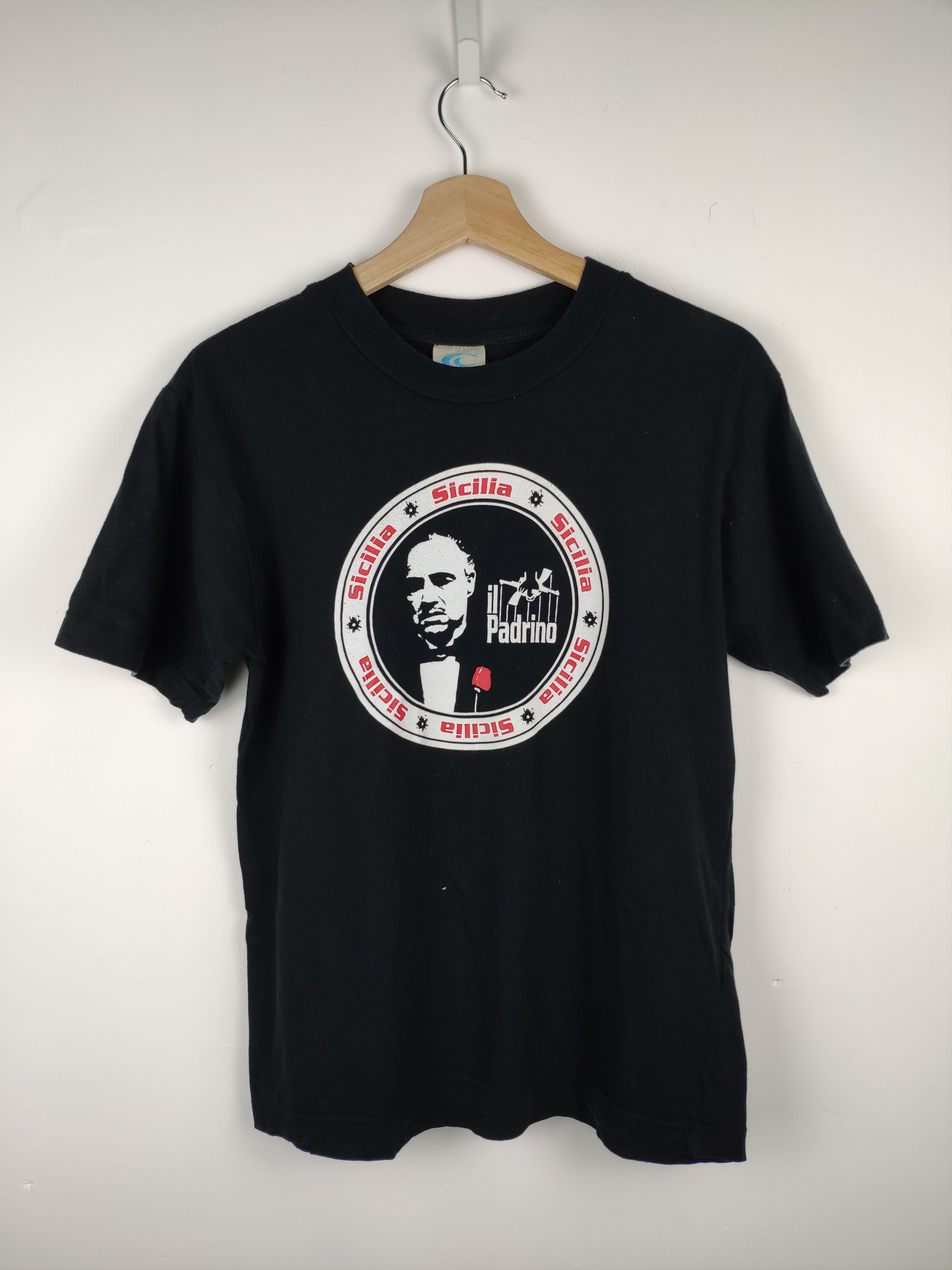 Vintage The Godfather Tee Sicilia Mafia