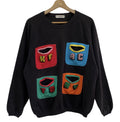 Japanese Brand K Factory Four Pocket Patchwork Padded Elbow Sweatshirt T-Shirts, Hoodie | FlexRushtees.com