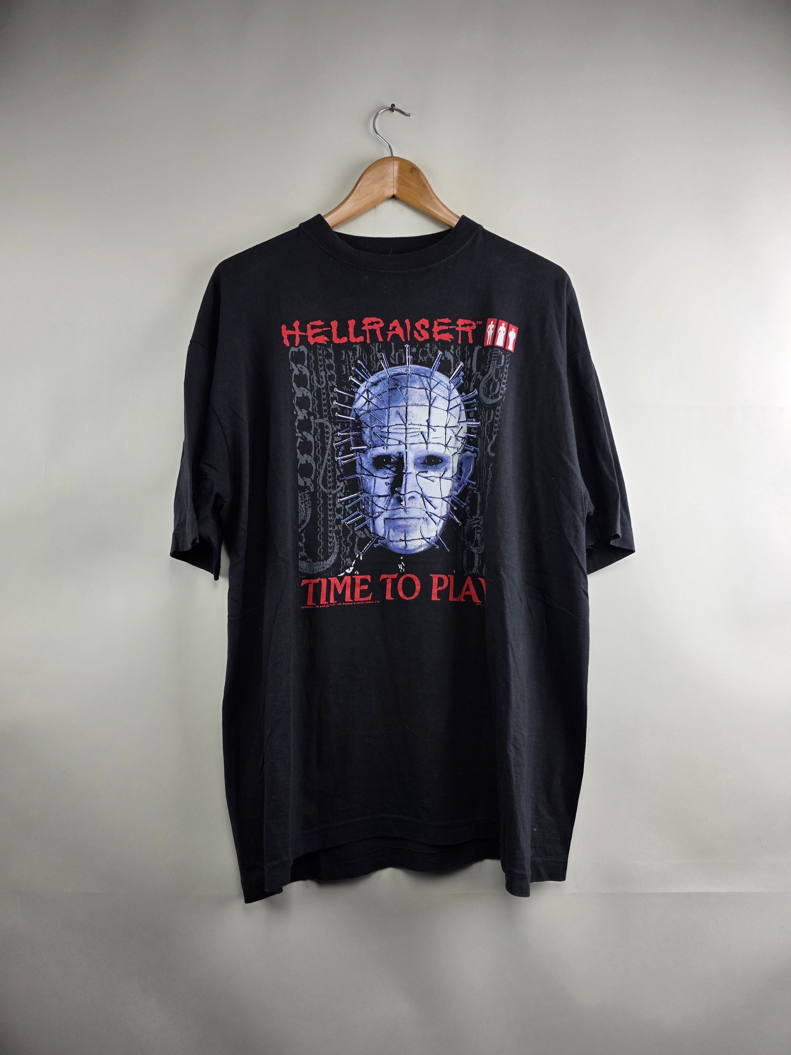 Vintage 1993 Hellraiser 3 Iii Time To Play 90s Xl 23 30 5