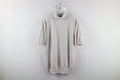 Vintage 50s 60s Ban Lon Short Sleeve Turtleneck Gray Usa