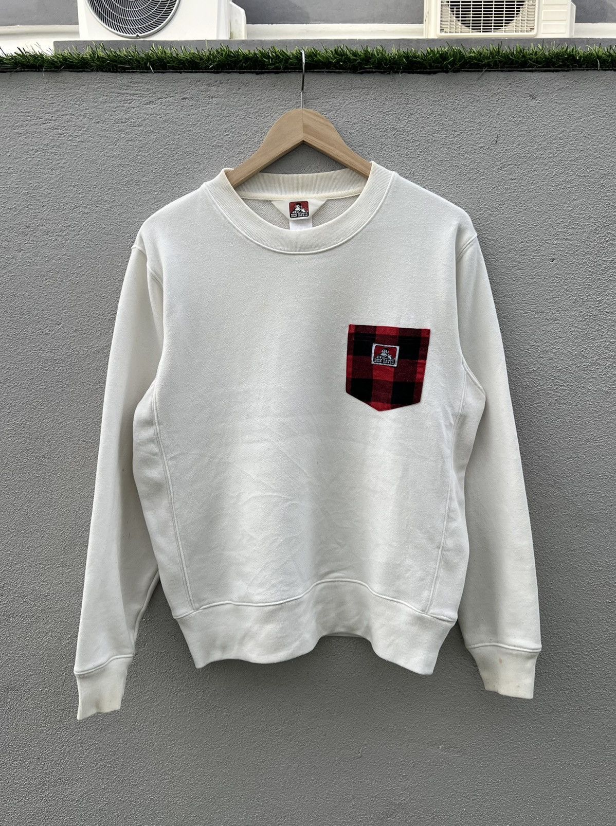 Ben Davis Red Pocket Sweatshirt