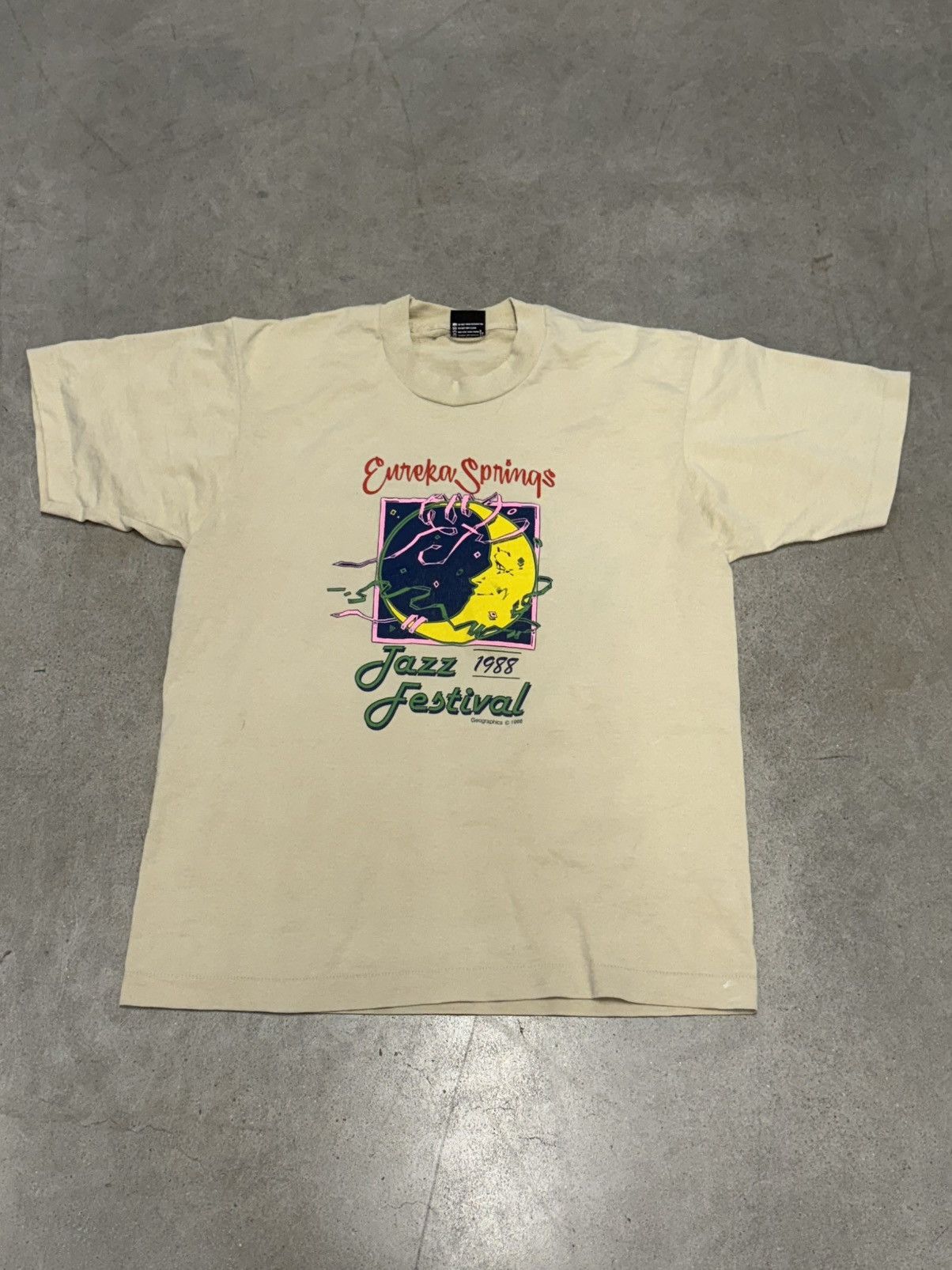 Other Vintage 1988 Eureka Springs Jazz Festival Shirt Large Hoodie, Sweatshirt | FlexRushtees.com