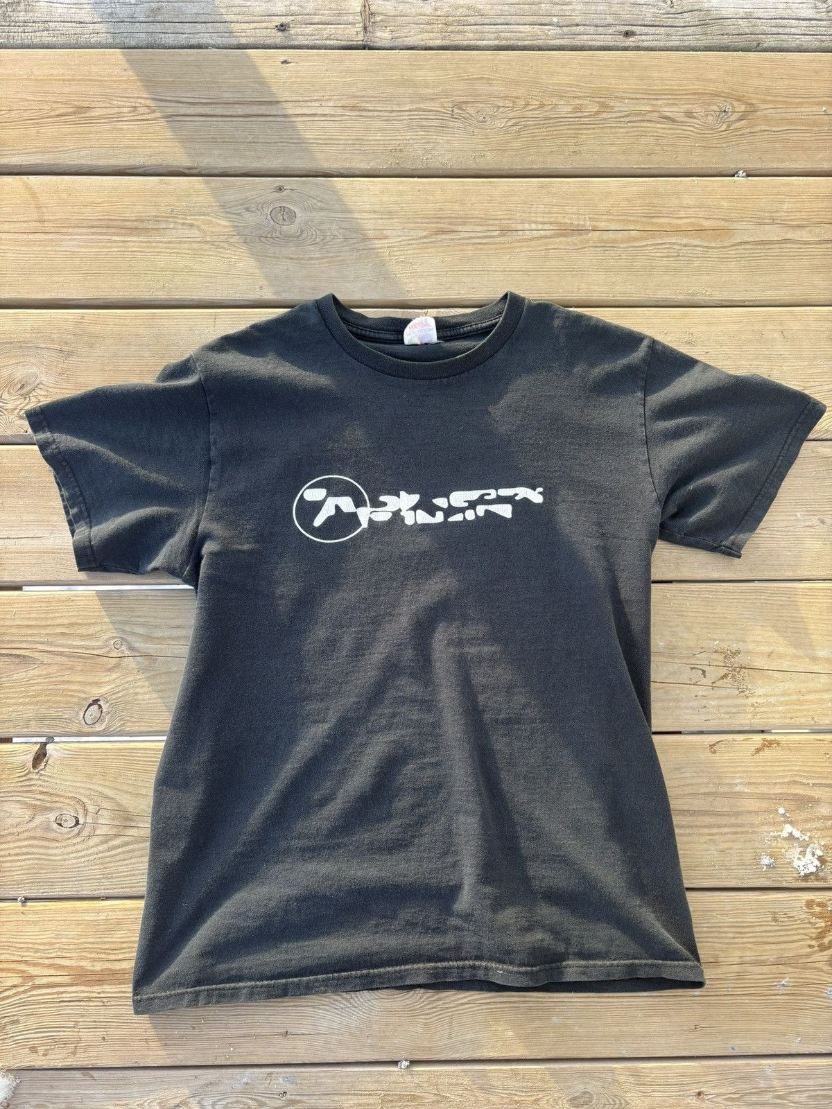 Fruit Of The Loom Vintage Early 00s Aphex Twins Concert Merch Shirt