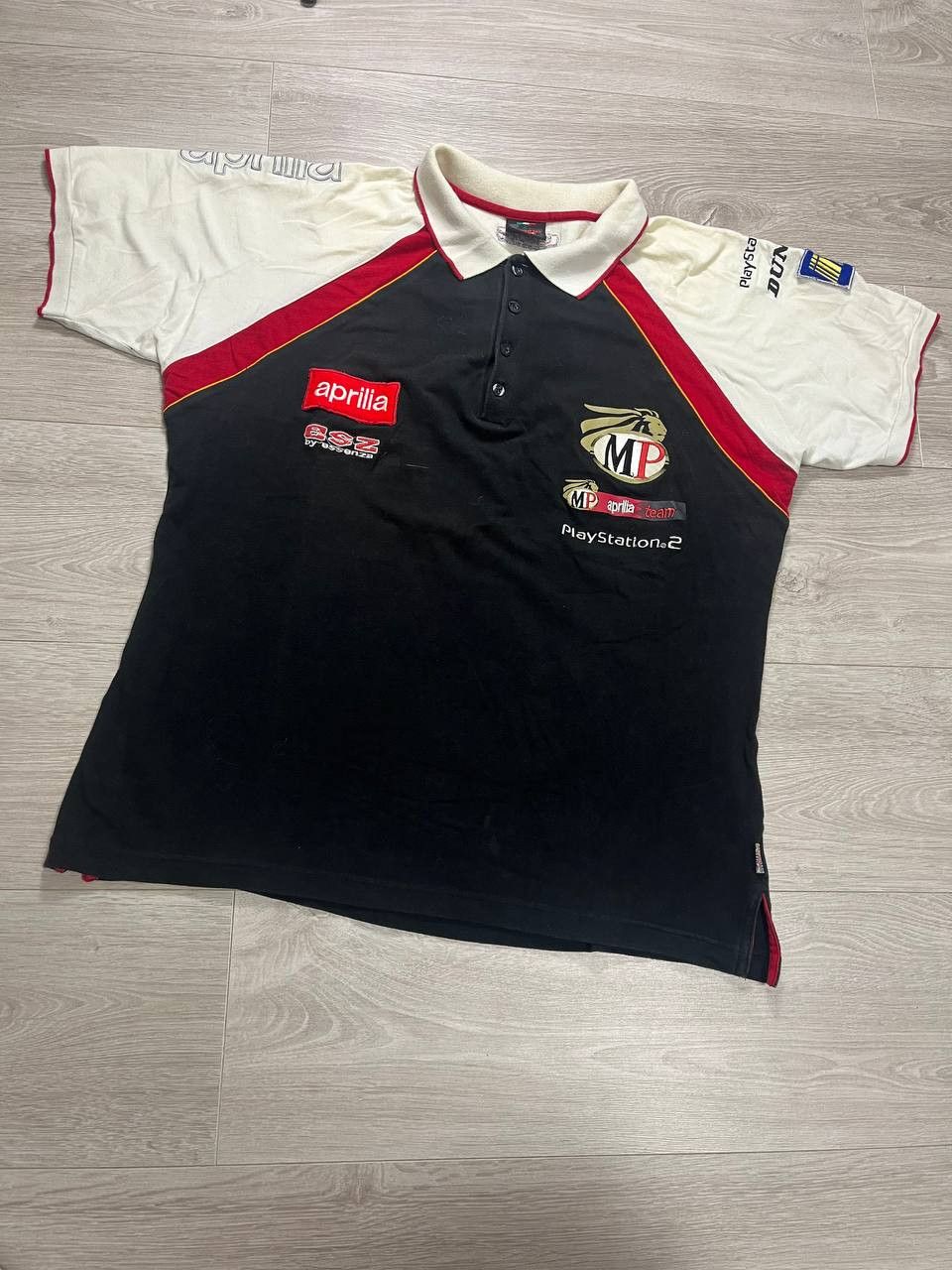 Nascar Retro T Shirt Aprila Racing Italy