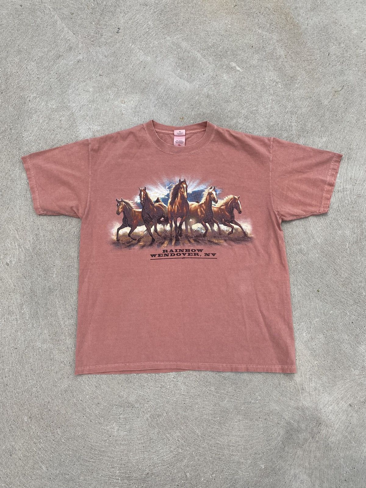 Vintage Anvil Wendover Horse Stampede Tee
