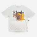 Rhude Stamp Eagle Logo Tee Xl Used Hoodie, Sweatshirt | FlexRushtees.com