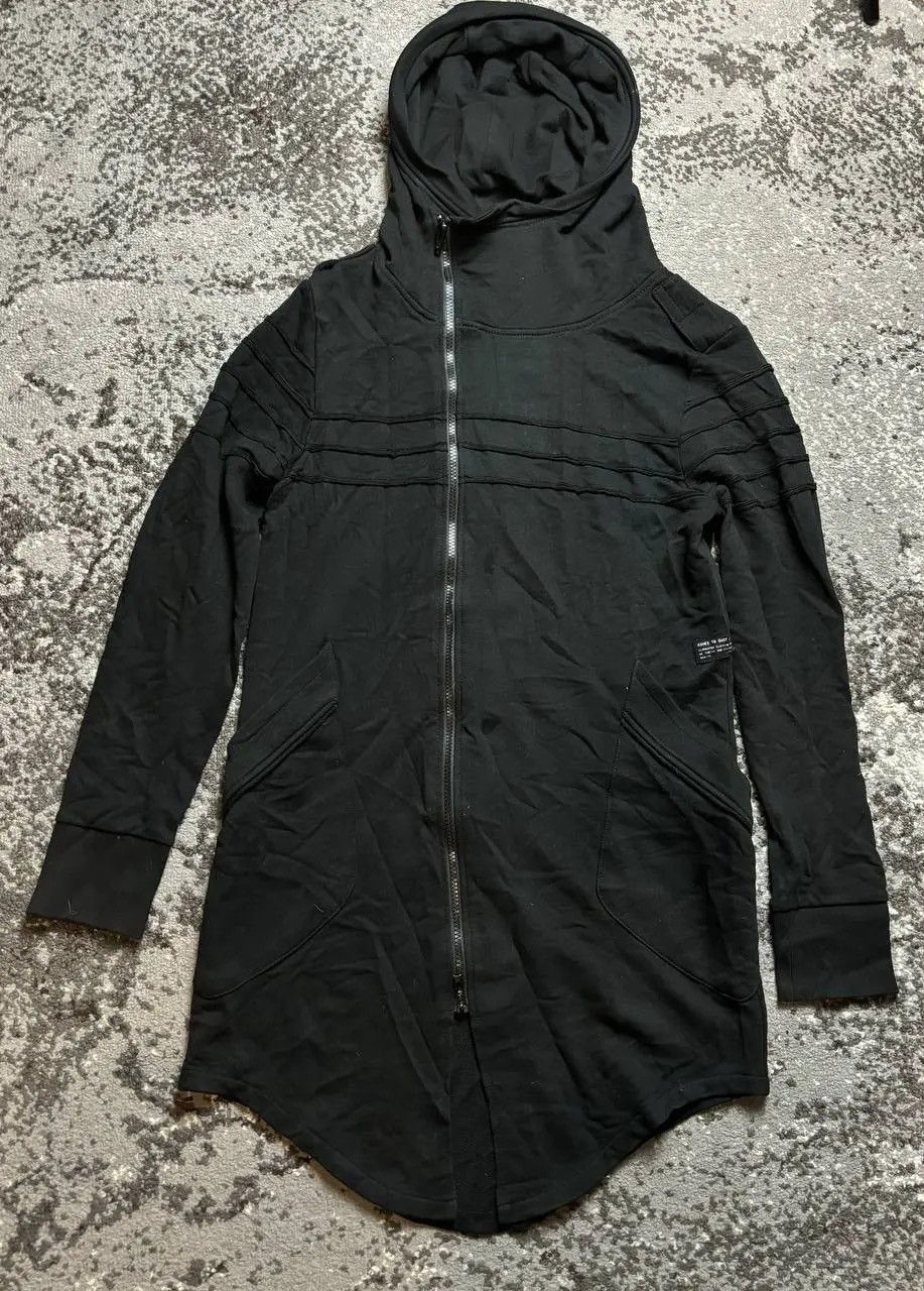 Vintage Y2k Asymmetrical Owens Style Metal Wire Hood Hoodie