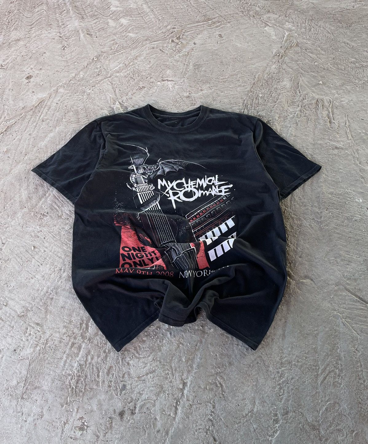 Band Tees Crazy My Chemical Romance Rock One Night Only Y2k T Shirt Hoodie, Sweatshirt | FlexRushtees.com