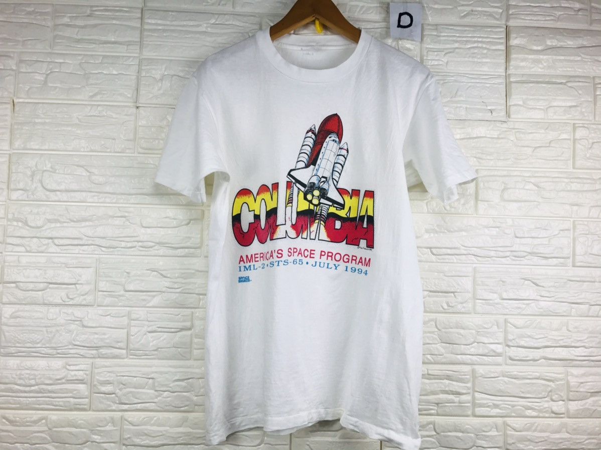 Vintage 1994 Columbia America S Space Program Tees