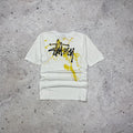 Vintage White Stussy Tee T Shirt Big Logo Womens Size Xl Hoodie, Sweatshirt | FlexRushtees.com