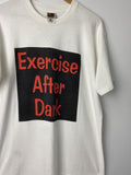 Rare Vintage 90 S Exercise After Dark Quote Tees Hoodie, Sweatshirt | FlexRushtees.com
