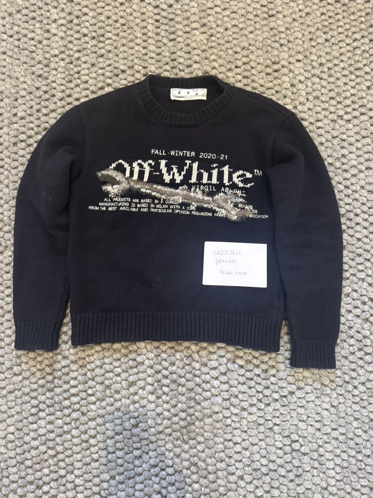 White Off White Pascal Tool Knit Sweater T-Shirts, Hoodie, Sweatshirt | FlexRushtees.com
