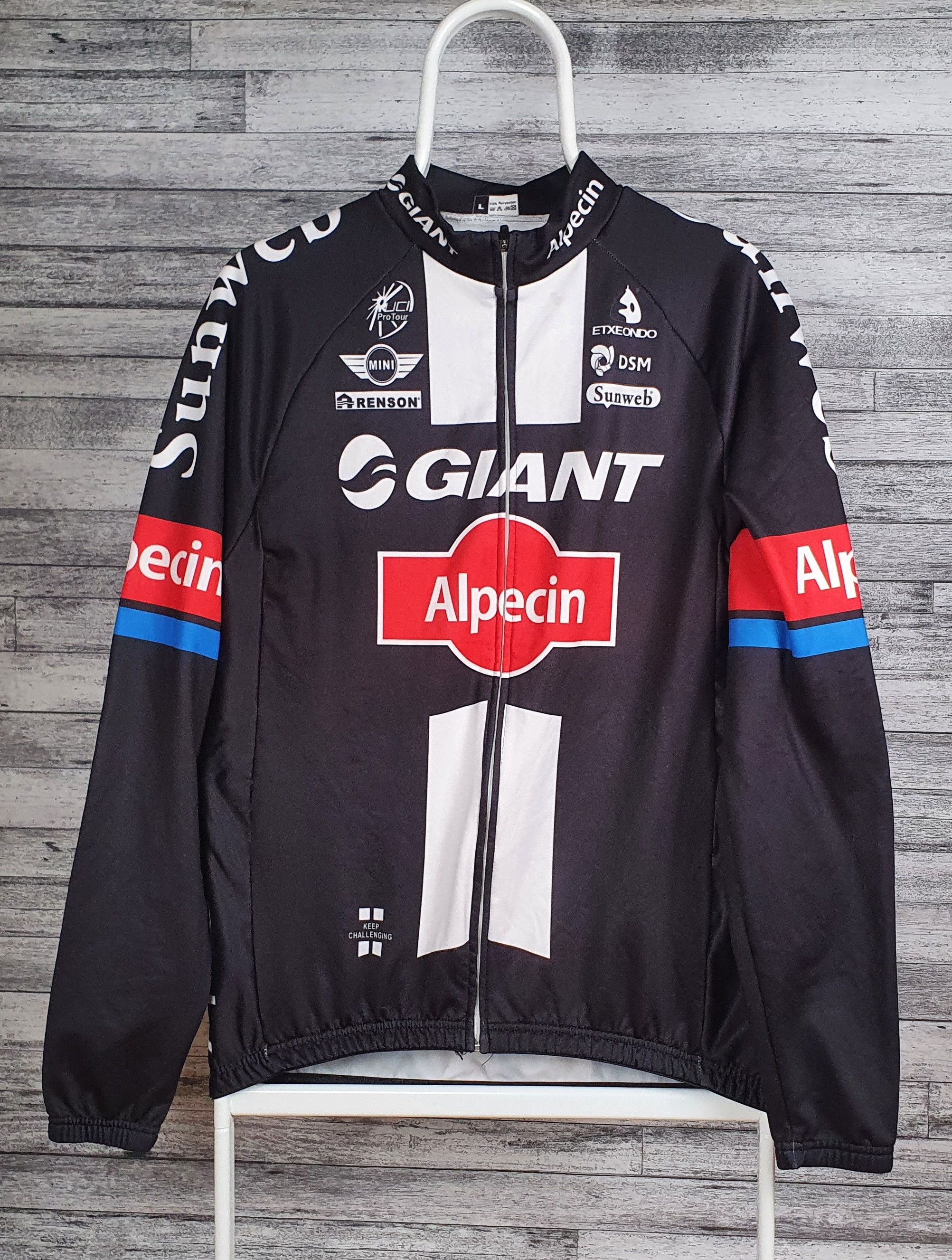 Giant Alpecin Long Sleeve Cycling Jersey L