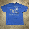 Vintage 90s Duke University Blue Devils Boxy T Shirt Hoodie, Sweatshirt | FlexRushtees.com