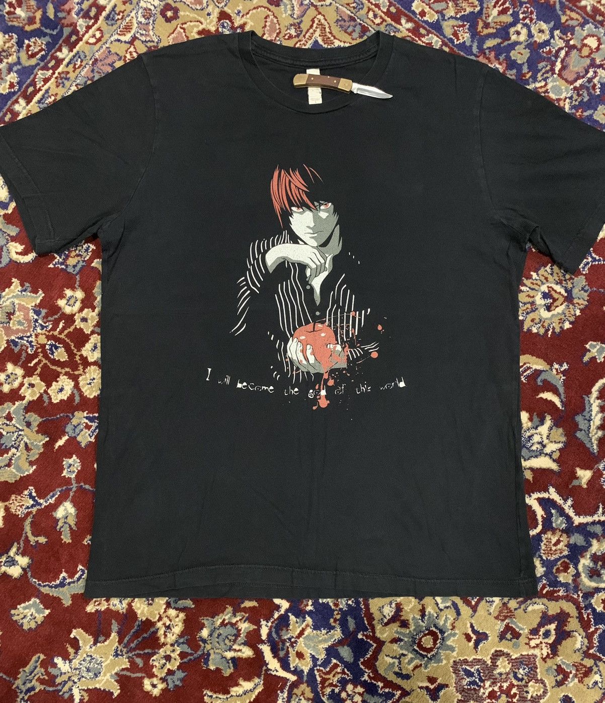 Vintage Deathnote Anime Bootleg Graphic T Shirt