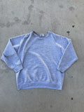 Vintage Fruit Of The Loom Grey Sweater