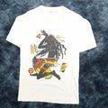 Hanes Vintage Jamaica Tribal Reggae T Shirt Xl White Hanes Men S T Shirt 90s Front Graphic 90s Mens