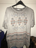Valentino Runway Tribal Print T Shirt