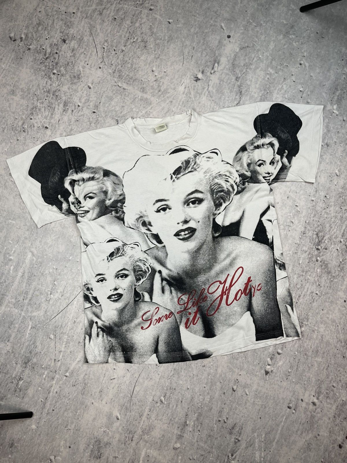 Marilyn Monroe Vintage Tee Full Print Screen Stars
