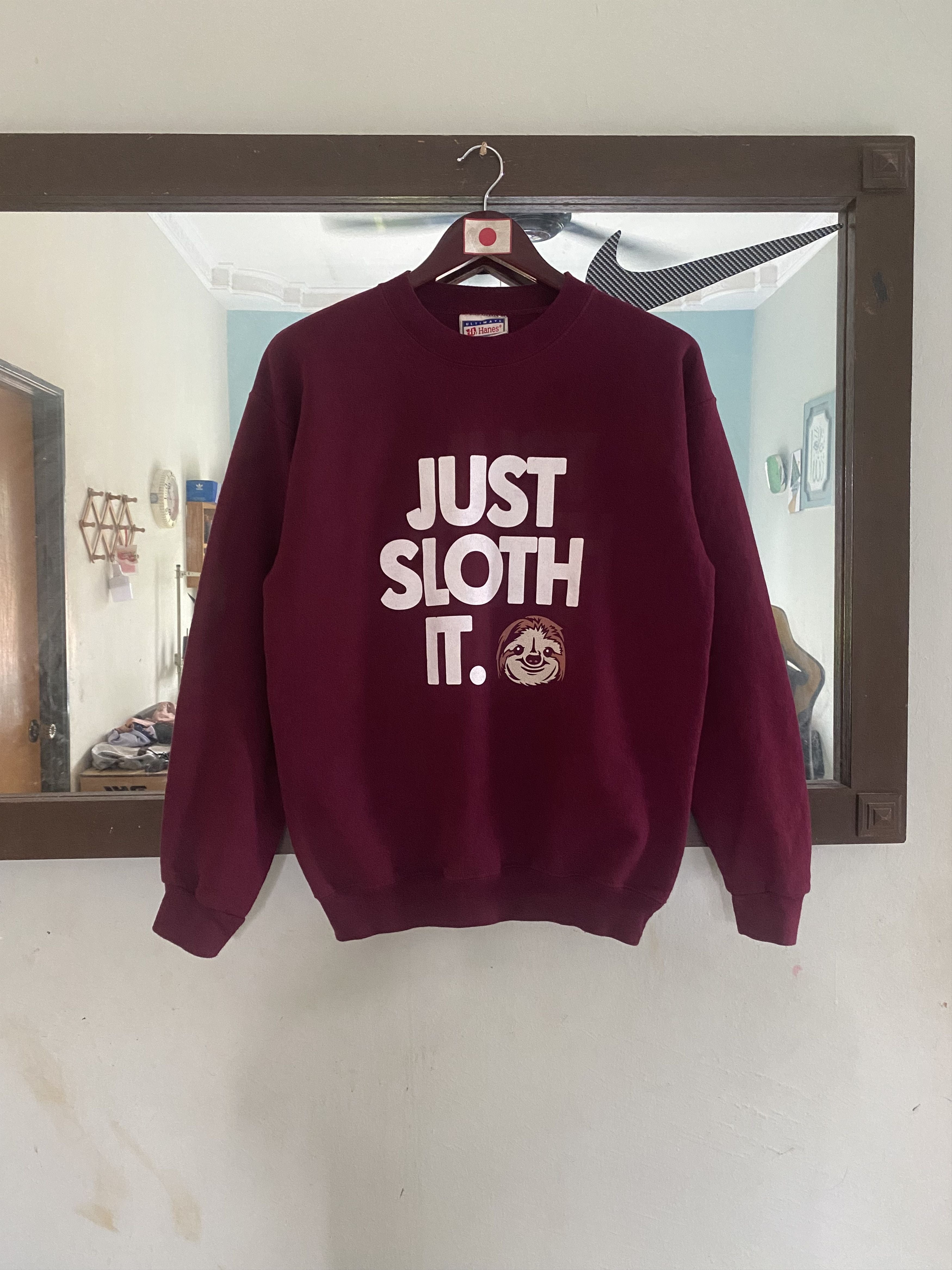 Vintage Hanes Just Sloth It