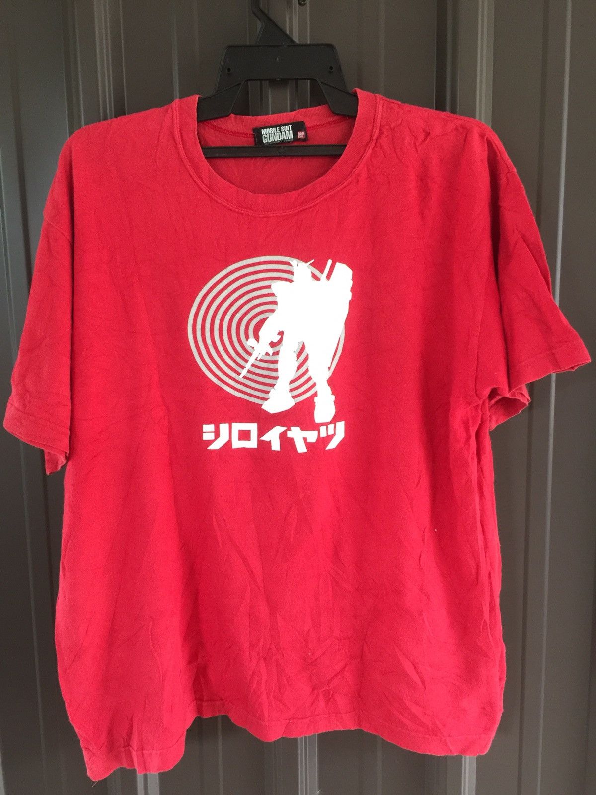 Japanese Brand X Vintage Rare Mobile Suit Gundam Bandai Nice Design Tee