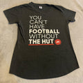 Other Pizza Hut Shirt Women Medium Gray Employee Workwear Tee Hoodie, Sweatshirt | FlexRushtees.com