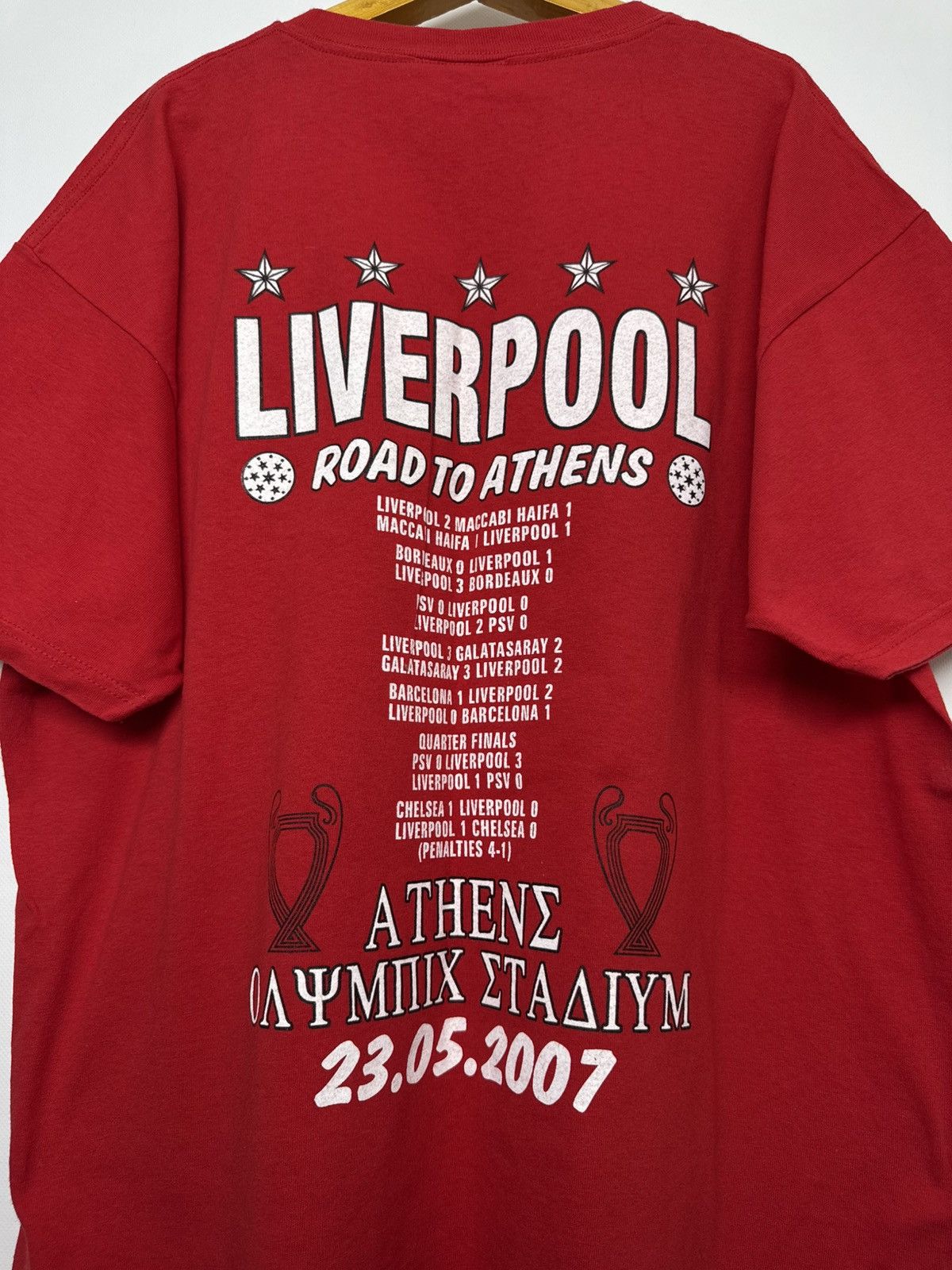 Fruit Of The Loom Vintage 00 S Fc Liverpool Soccer Football Iconic T Shirt