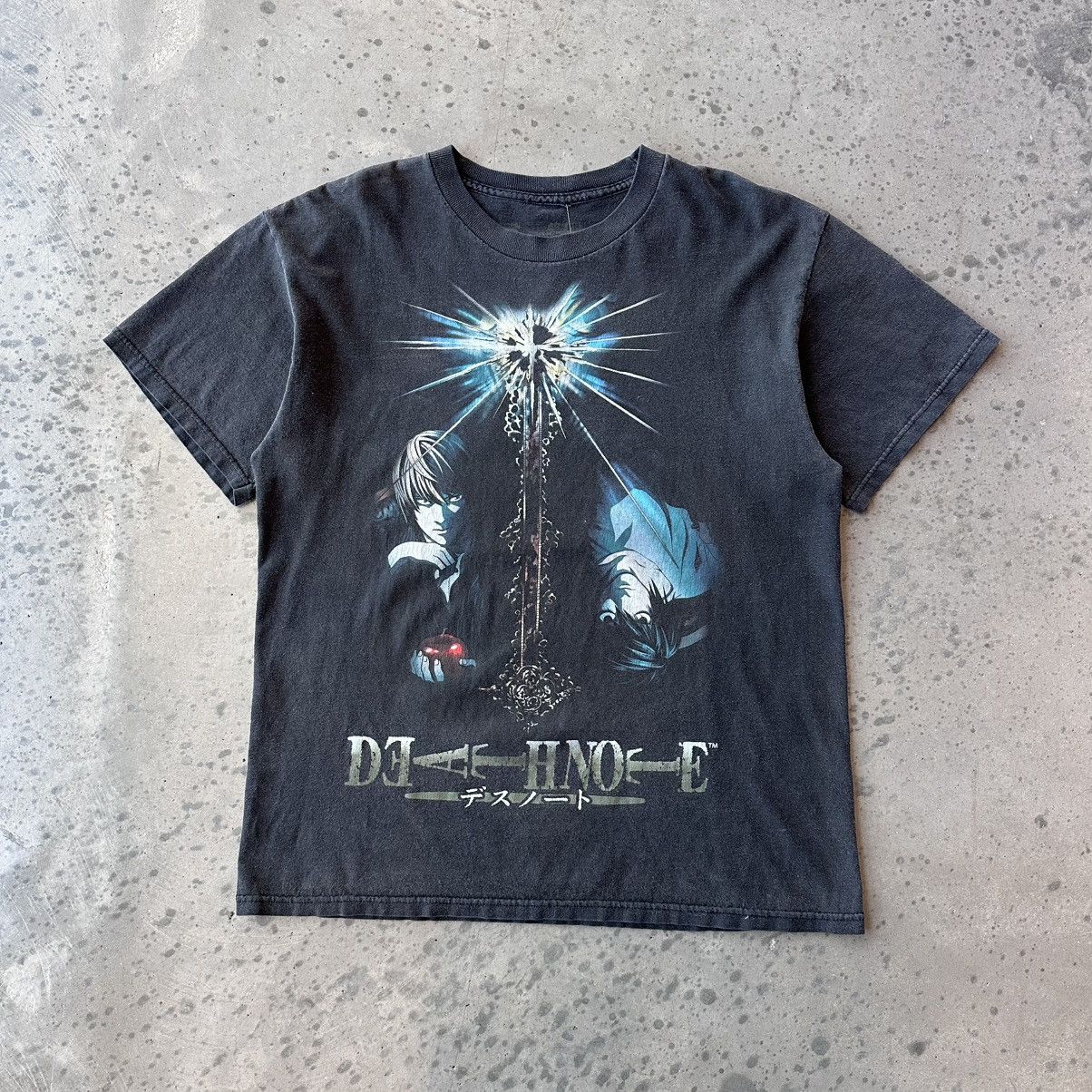 Vintage Black Deathnote Anime Tee Hoodie, Sweatshirt | FlexRushtees.com