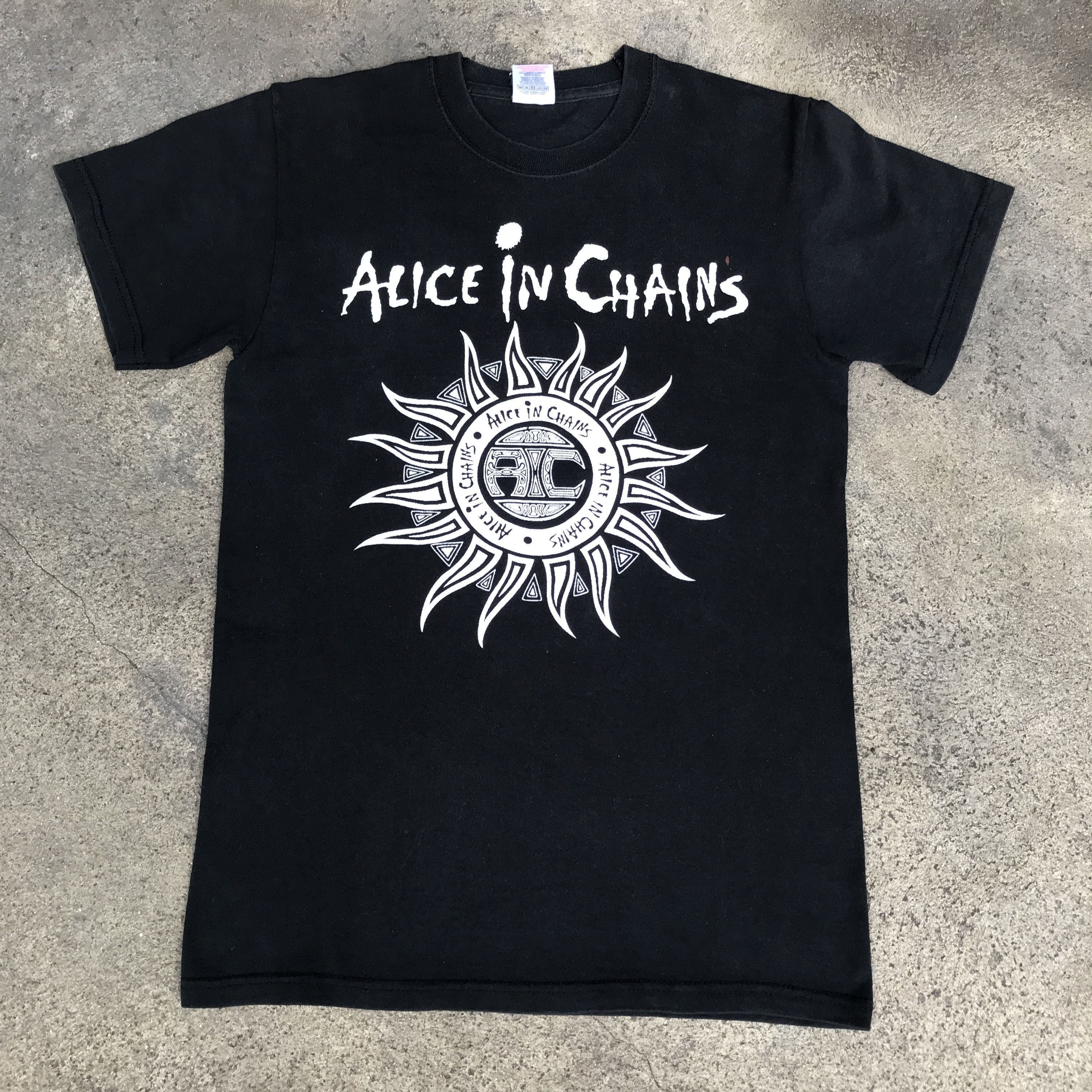 Vintage Y2k Alice In Chains European Tour Promo Tee Hoodie, Sweatshirt | FlexRushtees.com