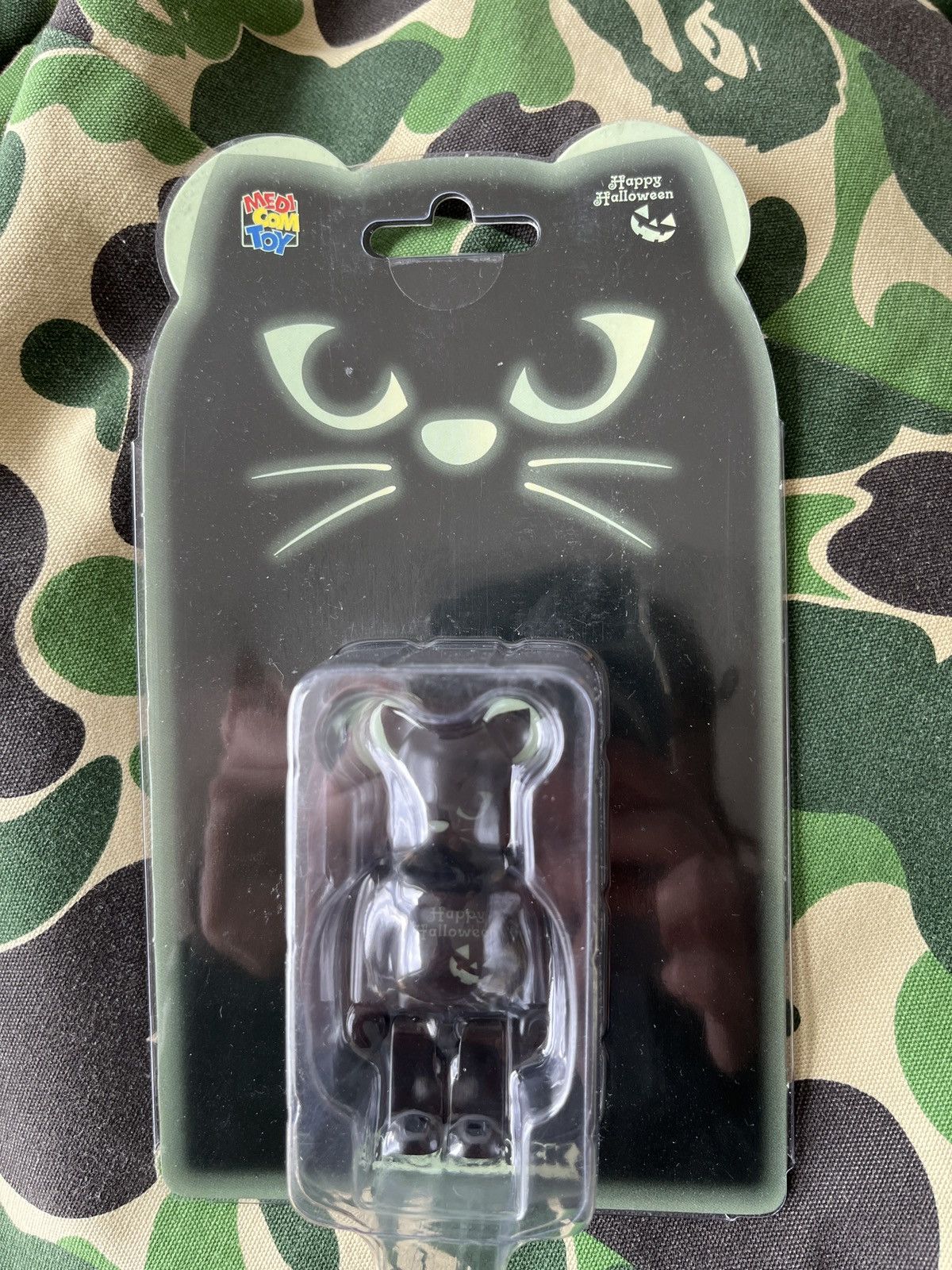 Toy Medicom 100 Bearbrick 2016 Halloween Green Glow
