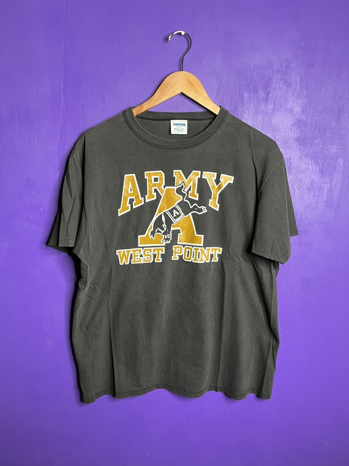 Vintage 80s Starter Army West Point Logo T Shirt