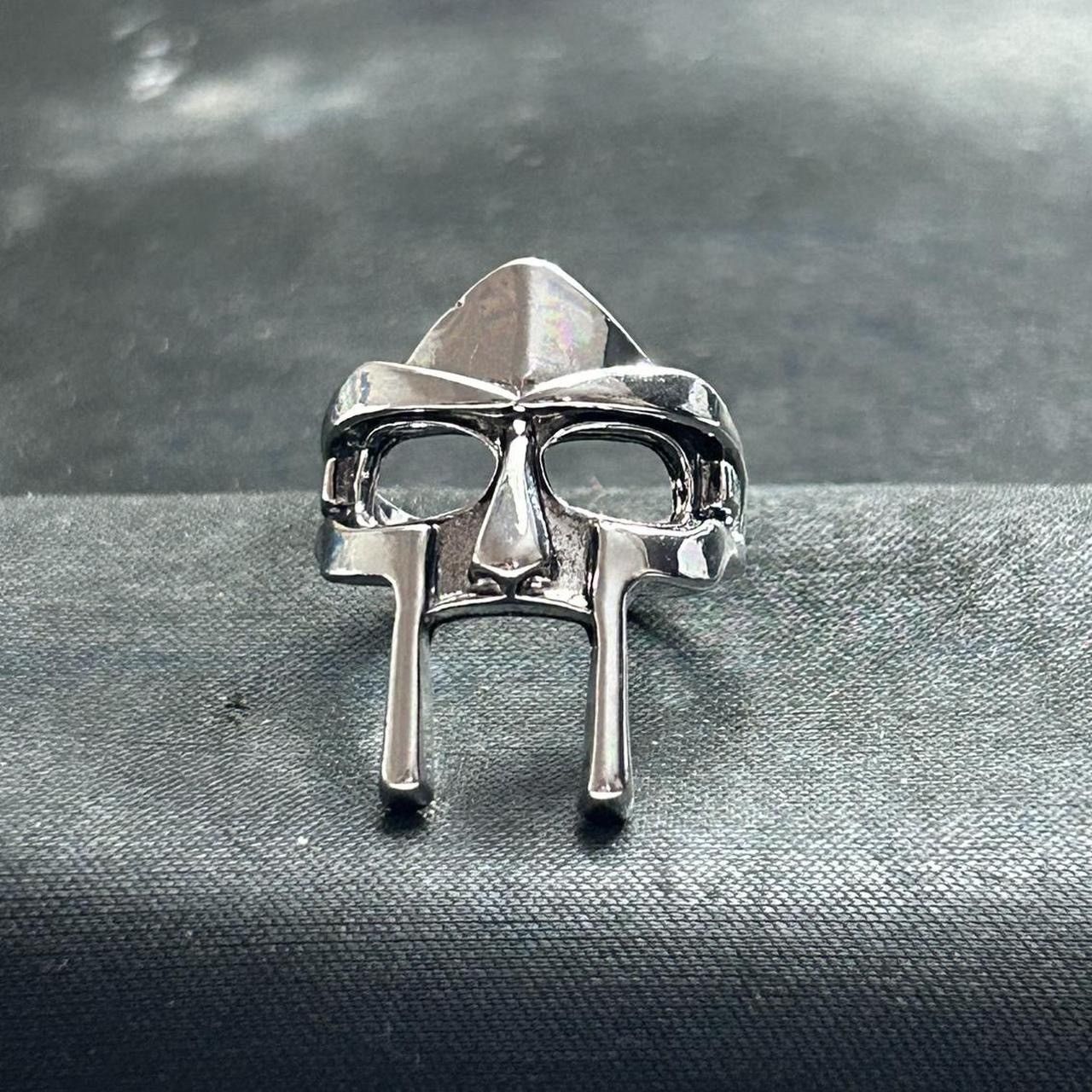 Vintage Mf Doom Ring Mf Doom Mask Ring Size 9 75 Rgn 787
