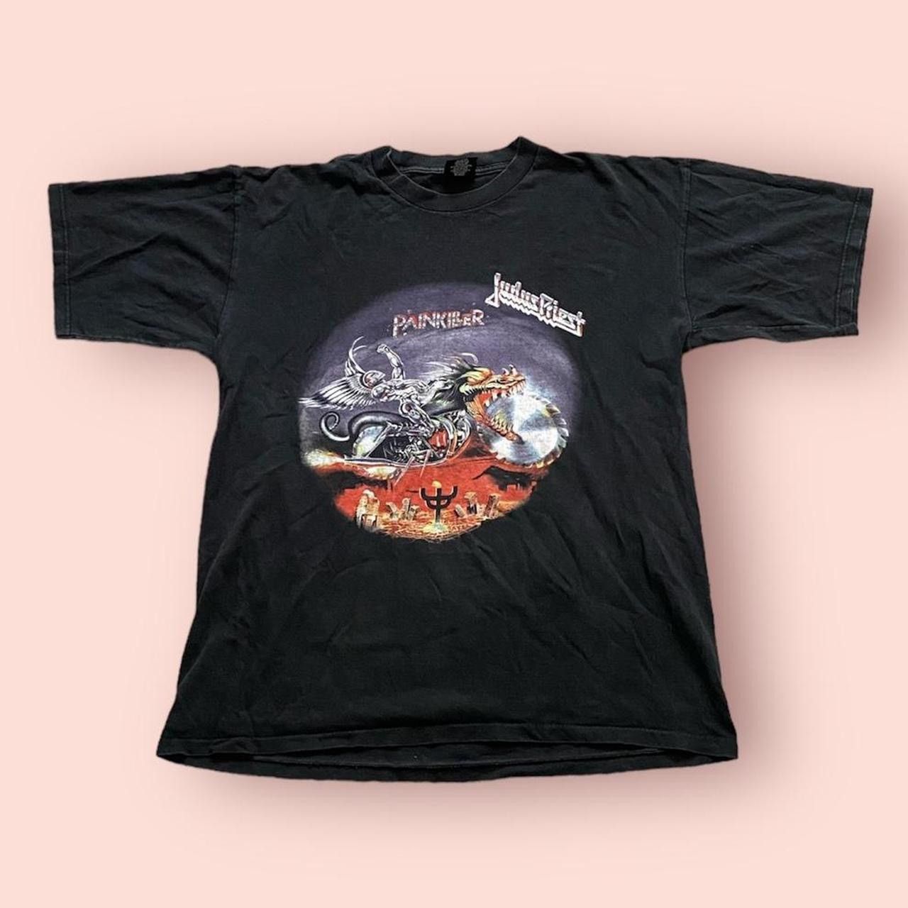 Judas Priest Vintage 90s Judas Priest Painkiller Tee Hoodie, Sweatshirt | FlexRushtees.com