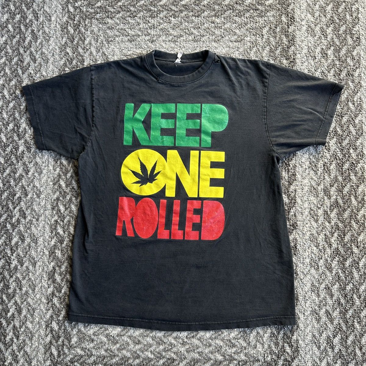 Vintage Keep One Rolled Weed Shirt Hoodie, Sweatshirt | FlexRushtees.com