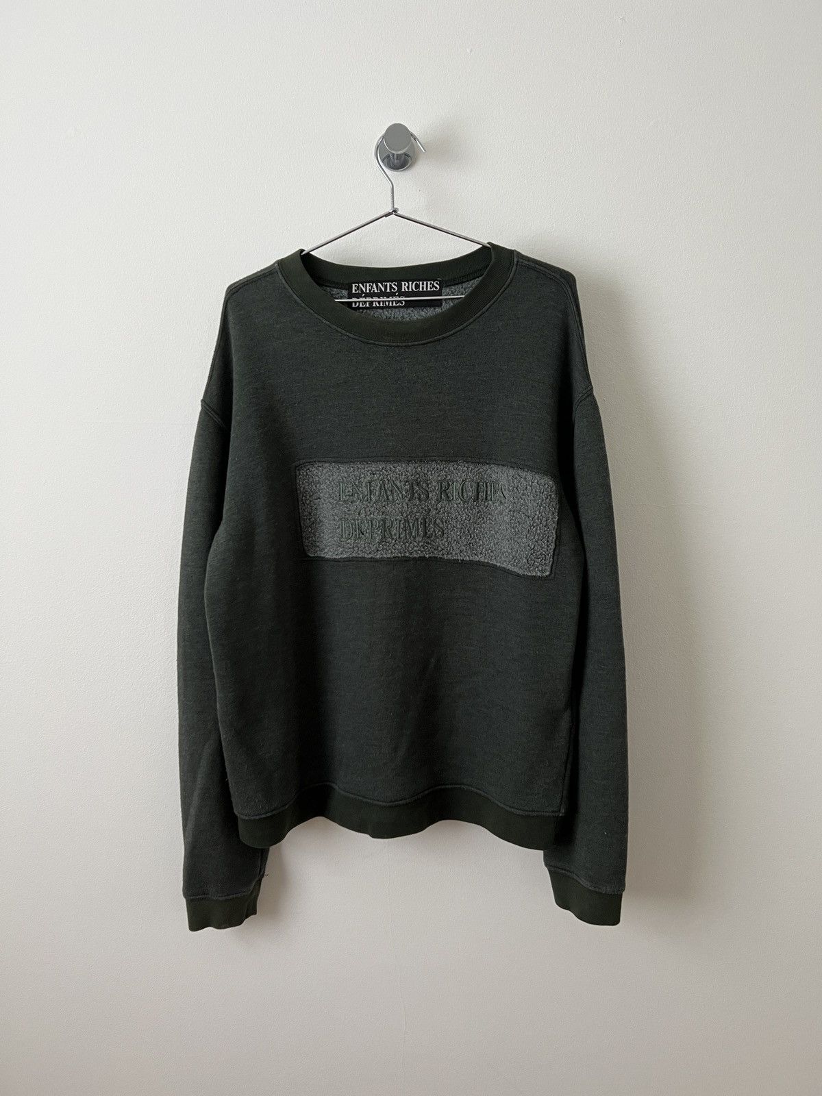 Enfants Riches Deprimes Erd Green Nouveau Logo Sweatshirt L T-Shirts, Hoodie | FlexRushtees.com