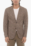 Corneliani Cc Collection Half Lined Houndstooth Suit