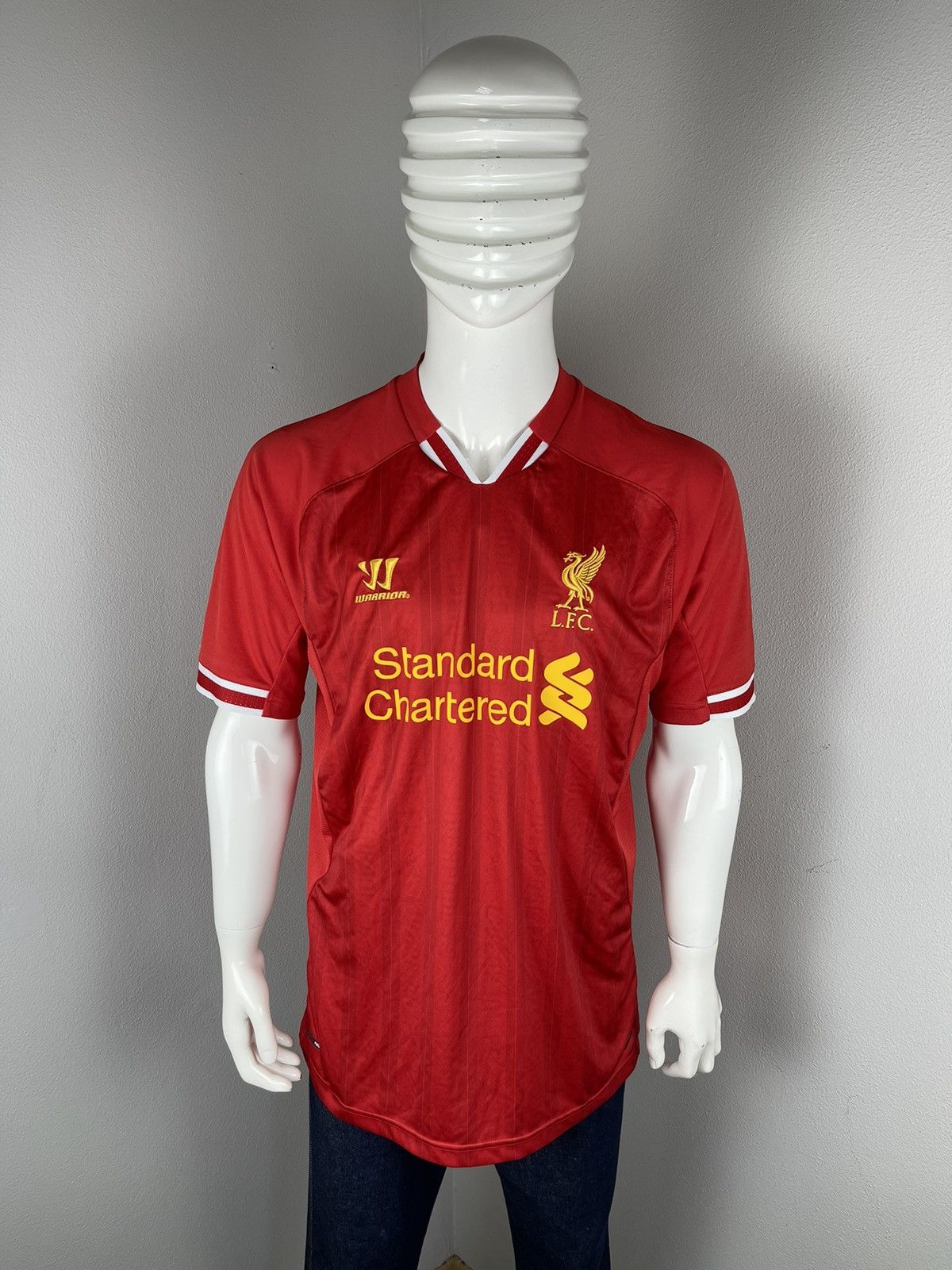 Warrior Liverpool Football Shirt Mens Xl Red 2012 13 Home