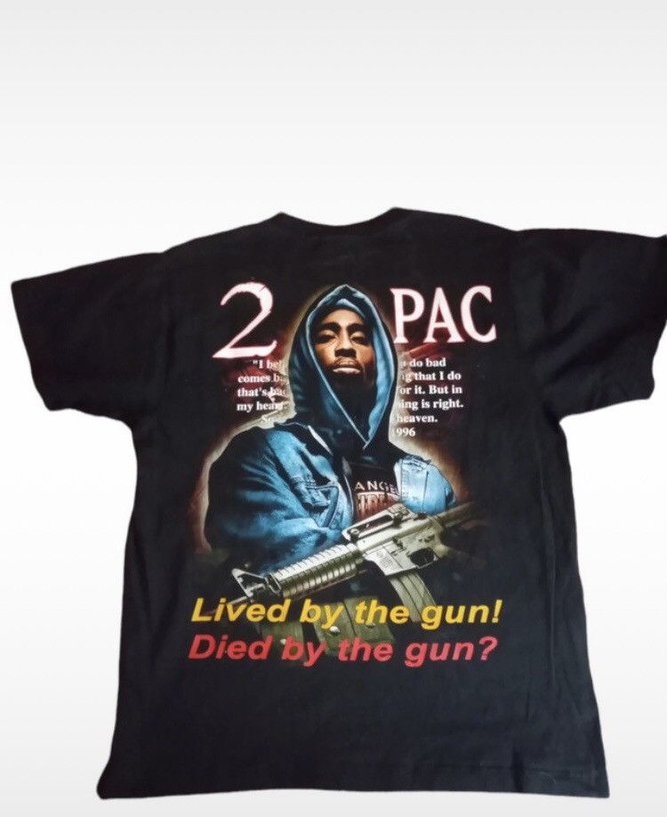 Rap Tees 2 Pac Rap Tee 1996 Grail Very Rare Tee Medium Hoodie, Sweatshirt | FlexRushtees.com