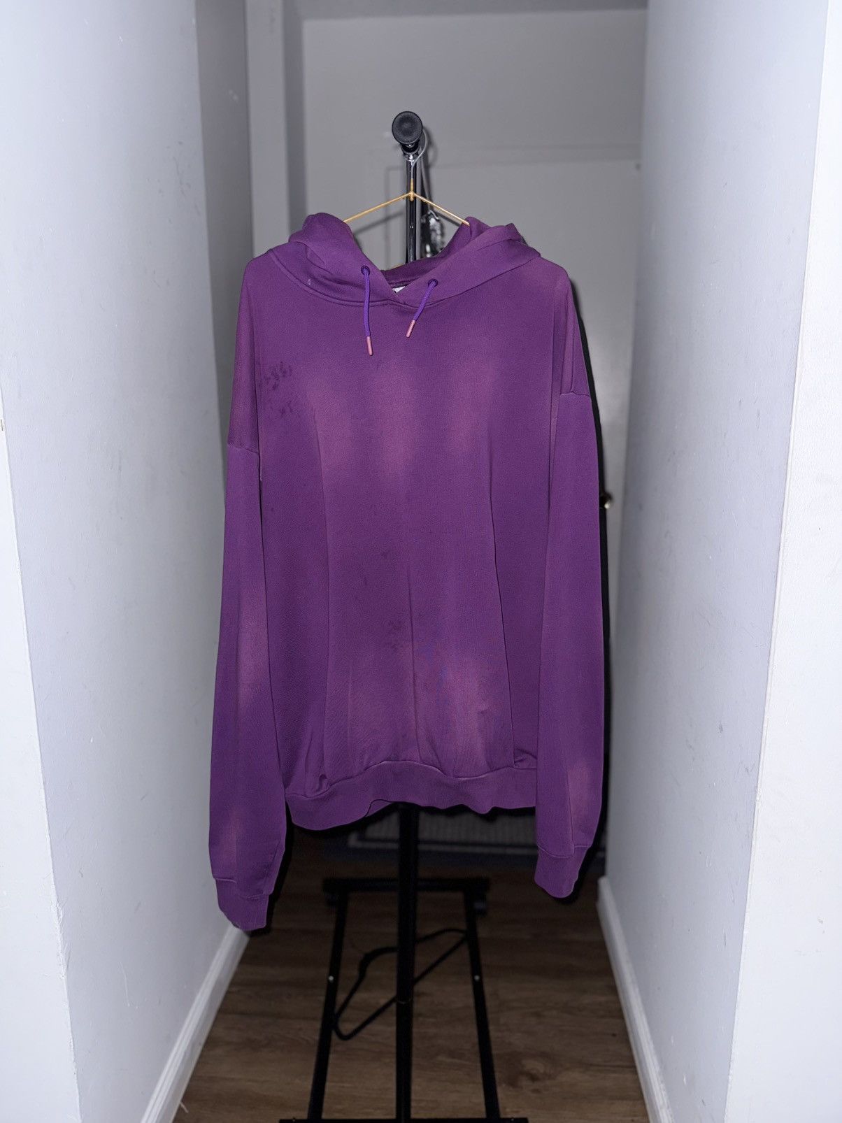Rose Martine Rose Sun Bleached Purple Hoodie