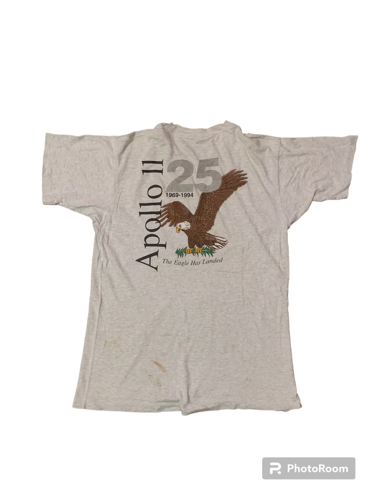 Fruit Of The Loom Vintage 90 S Nasa Apollo 11 Tee