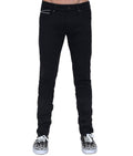 Punk Super Skinny Stretch in Black