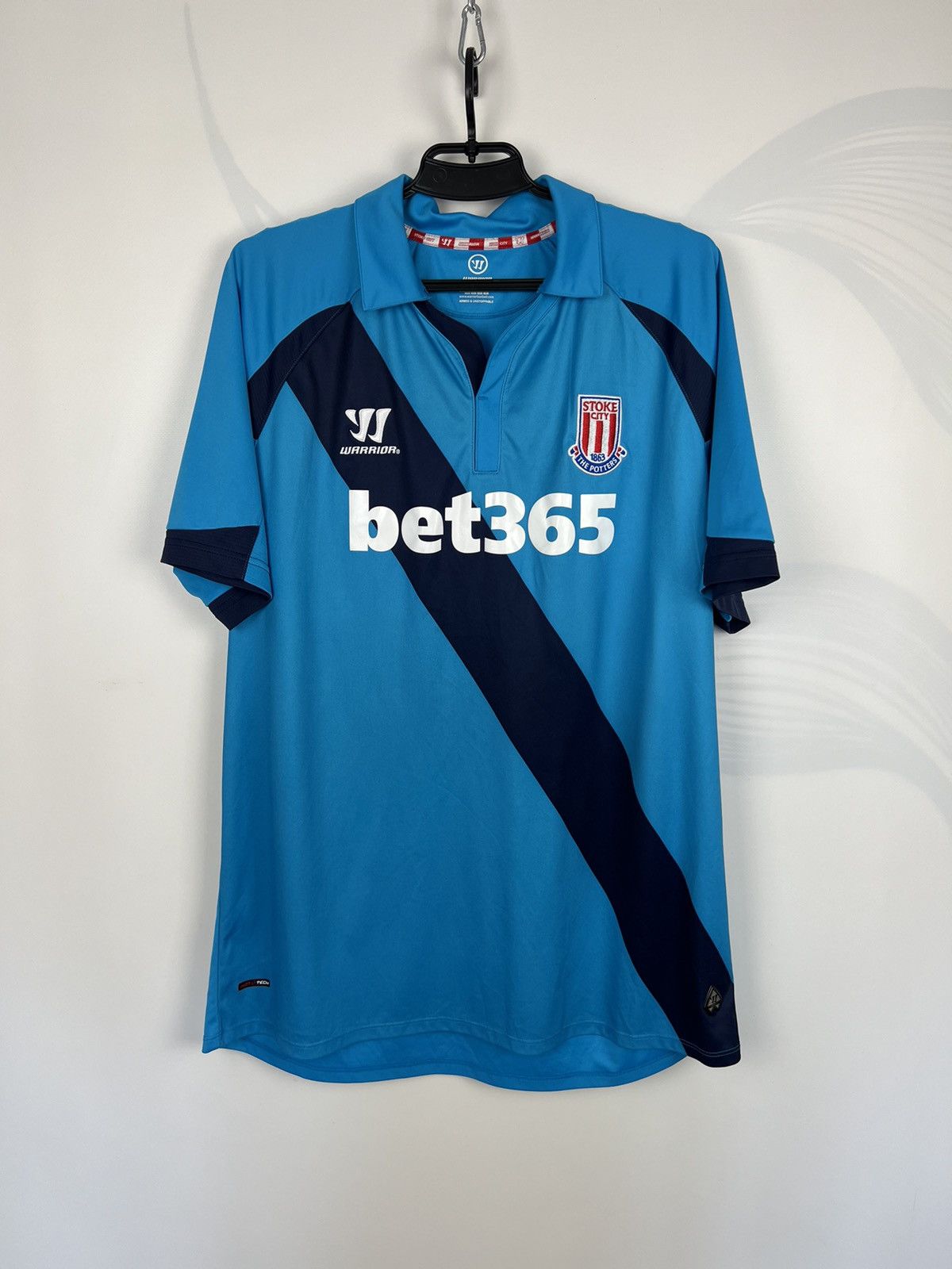 Warrior Stoke City 2014 2015 Away Football Jersey Sz Xxl