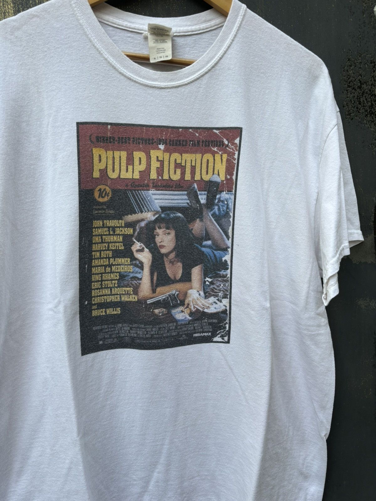 Rare Vintage 90 S Movie Pulp Fiction Poster Tee
