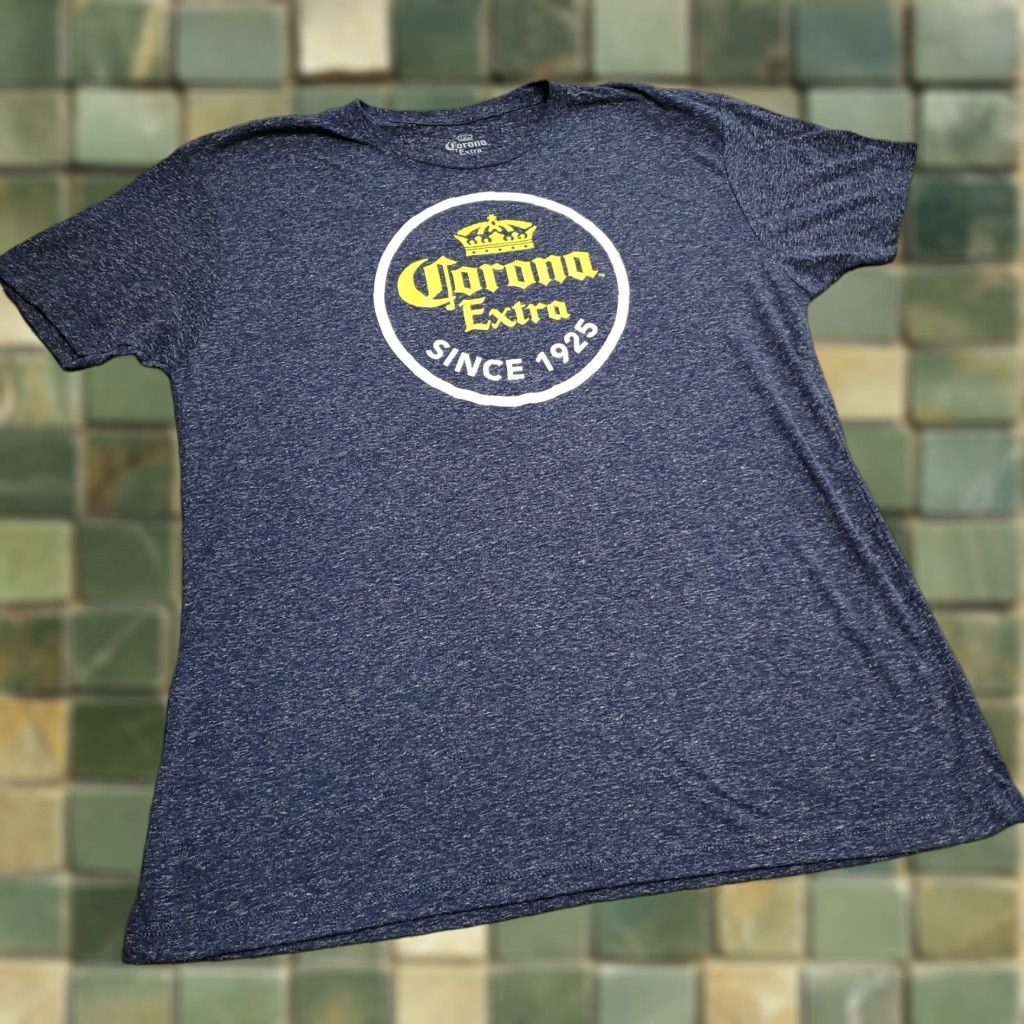 Logo 7 Corona T Shirt 2xl Blue Logo Graphic Beer Modern Womens Hoodie, Sweatshirt | FlexRushtees.com