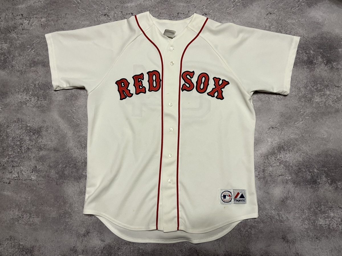 Majestic Vintage 34 Ortiz Red Sox Majestic Jersey