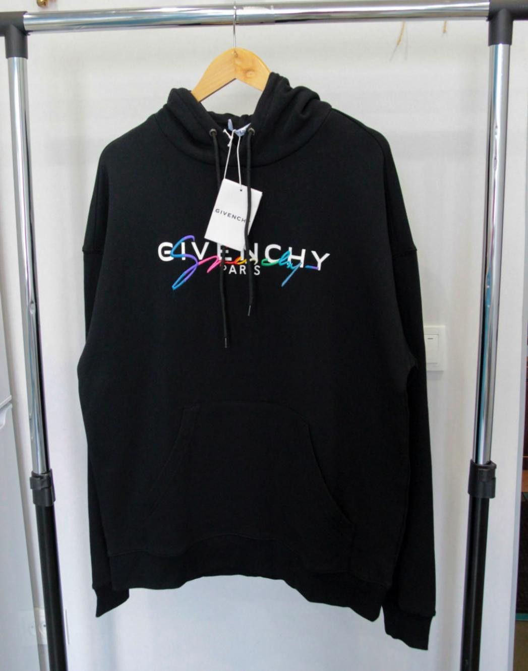 Givenchy Black Rainbow Hoodie T-Shirts, Sweatshirt | FlexRushtees.com