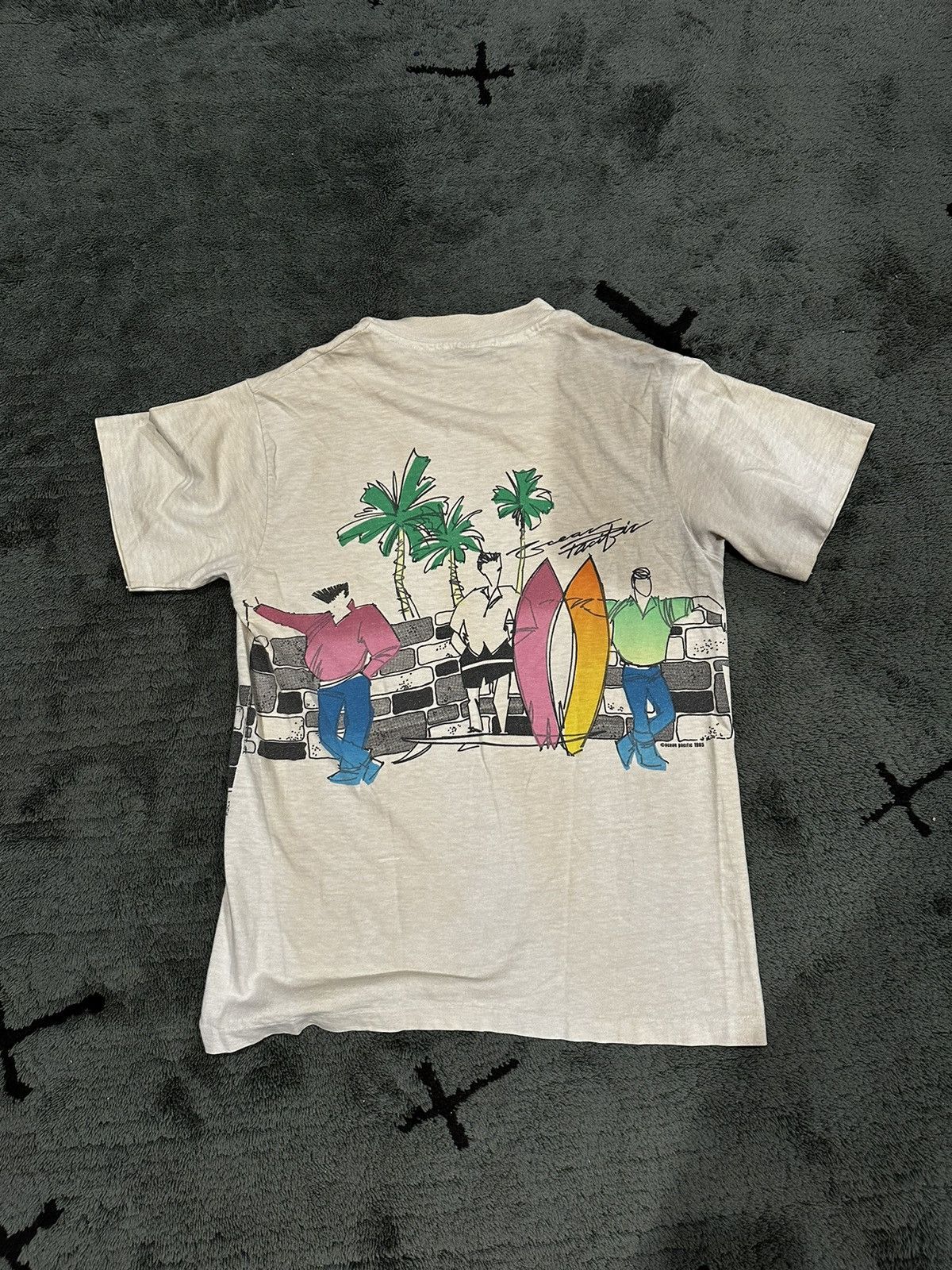 Vintage Aop 80 S Op Ocean Pacific Surfer Tee
