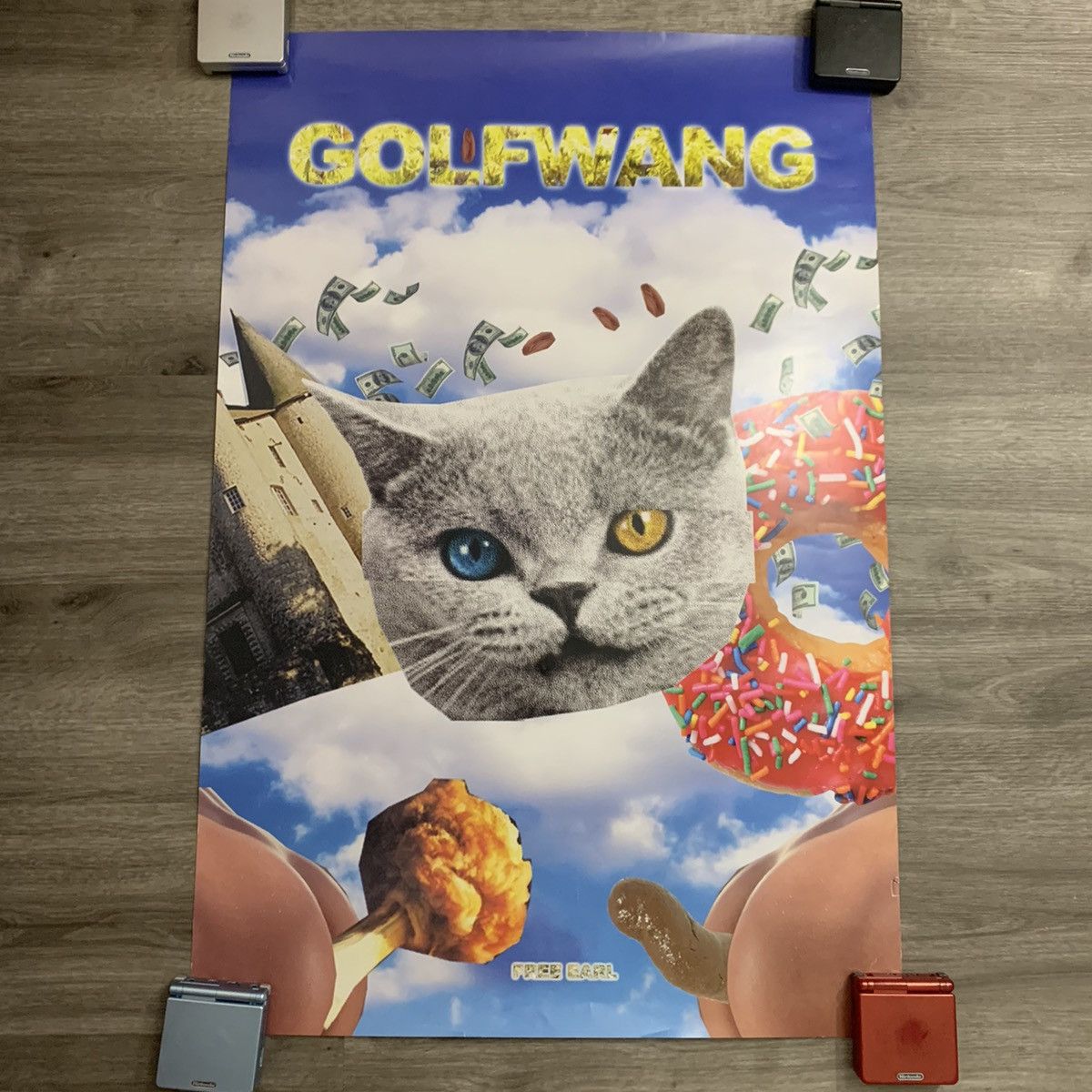 Tyler The Creator Golf Wang X Tyler The Creator Kill Cat Poster T-Shirts, Hoodie, Sweatshirt | AU16VibeMintTees.com