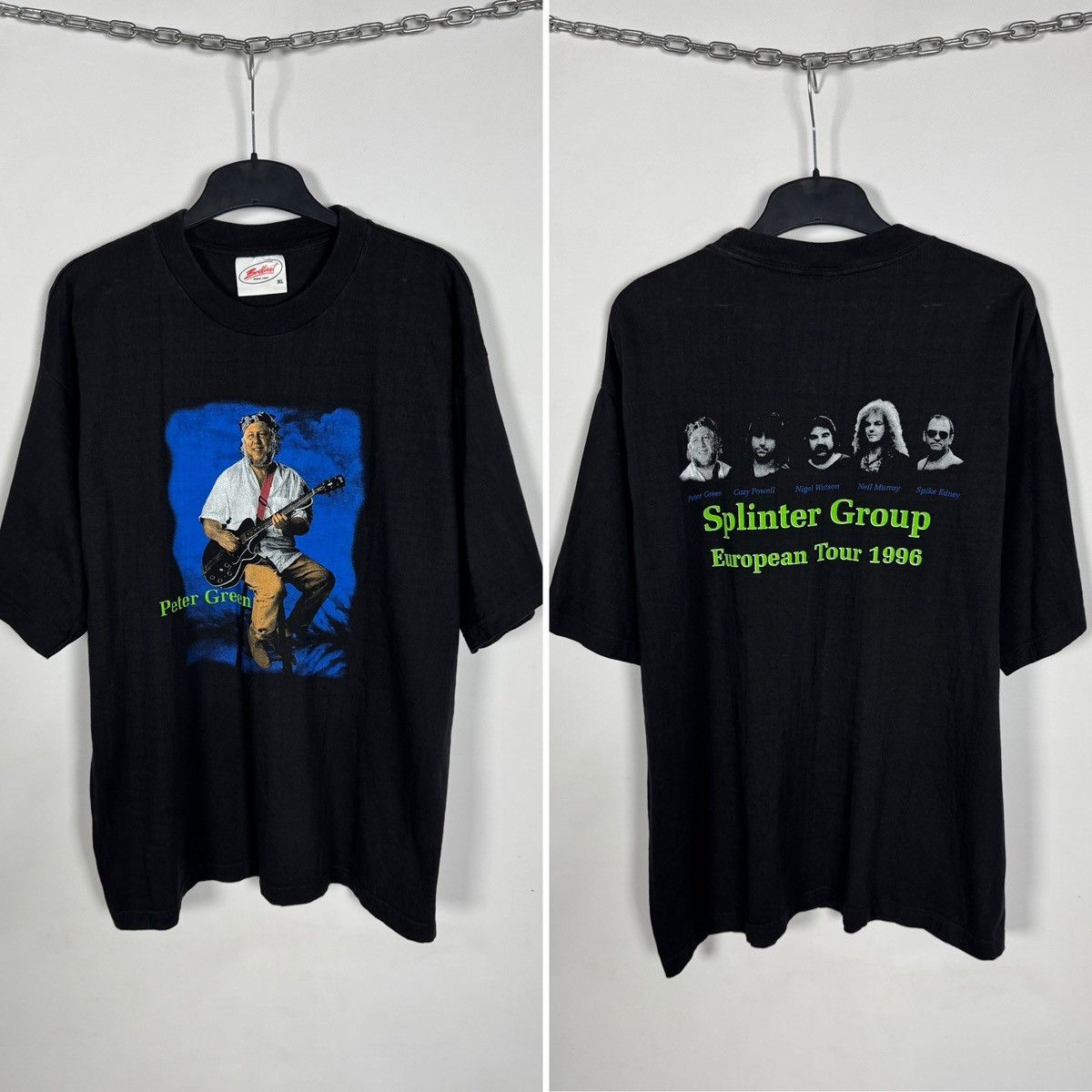 Band Tees Peter Green Splinter Group European Tour 1996 Vintage 90s Xl Hoodie, Sweatshirt | FlexRushtees.com
