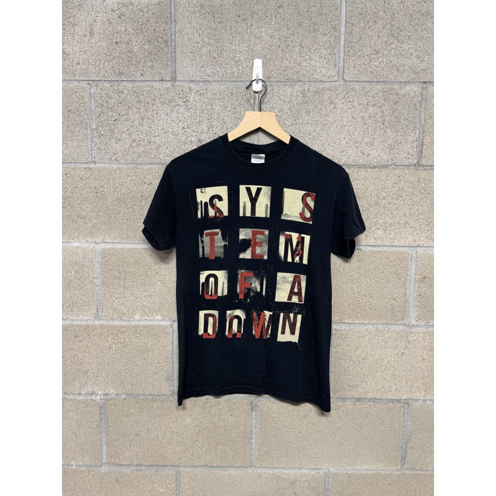 Gildan Vintage System Of A Down Band T Shirt Hoodie, Sweatshirt | FlexRushtees.com